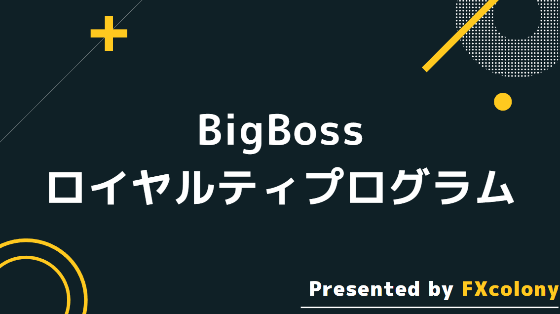 BigBoss(ビッグボス)のロイヤルティプログラムBLPについて