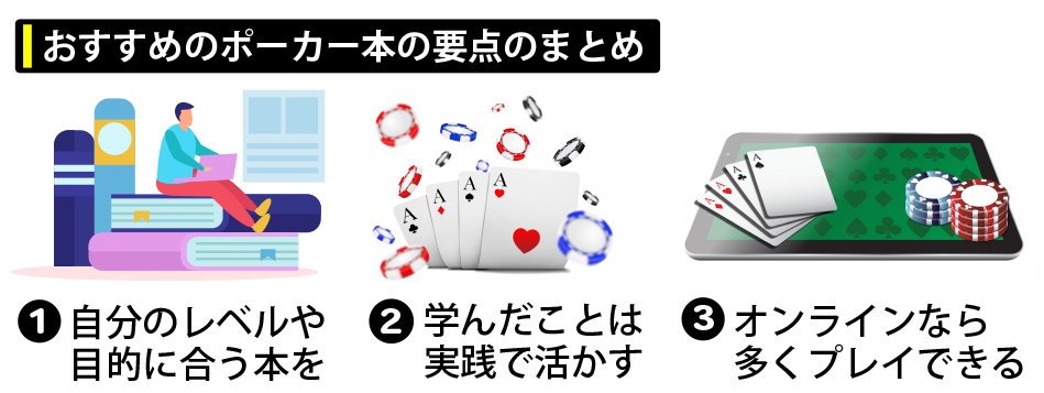 【まとめ】おすすめのポーカー本11選