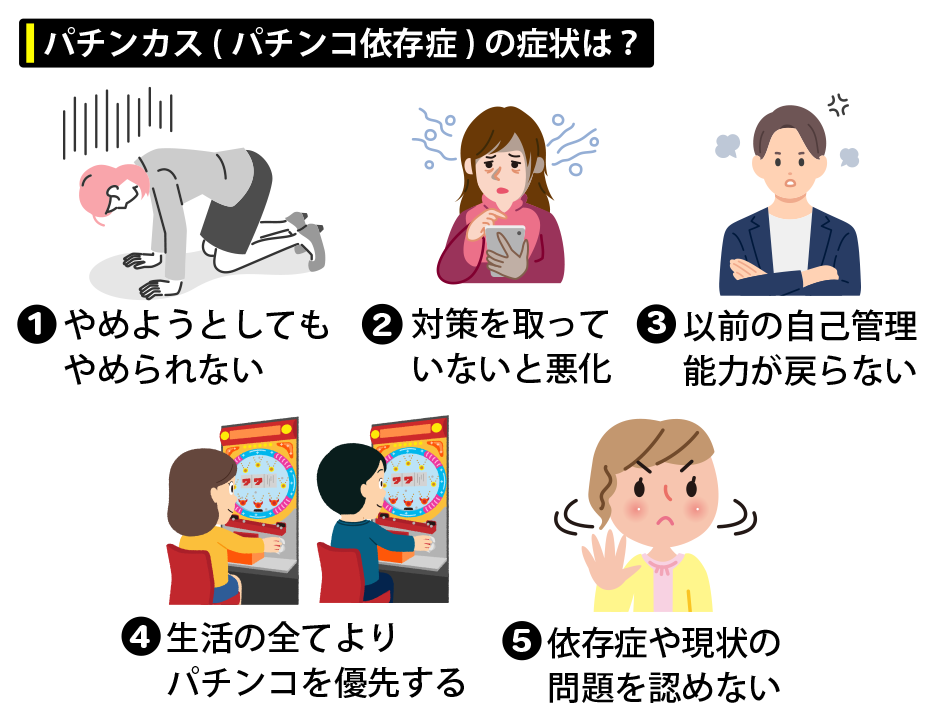 パチンカスの症状は？